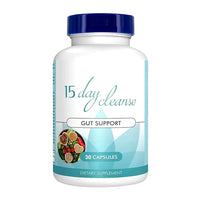 Gut Health Supplements - Improve Digestive Comfort 15 Day Cleanse Detox Gut & Colon Support Capsules - Premium Supplements