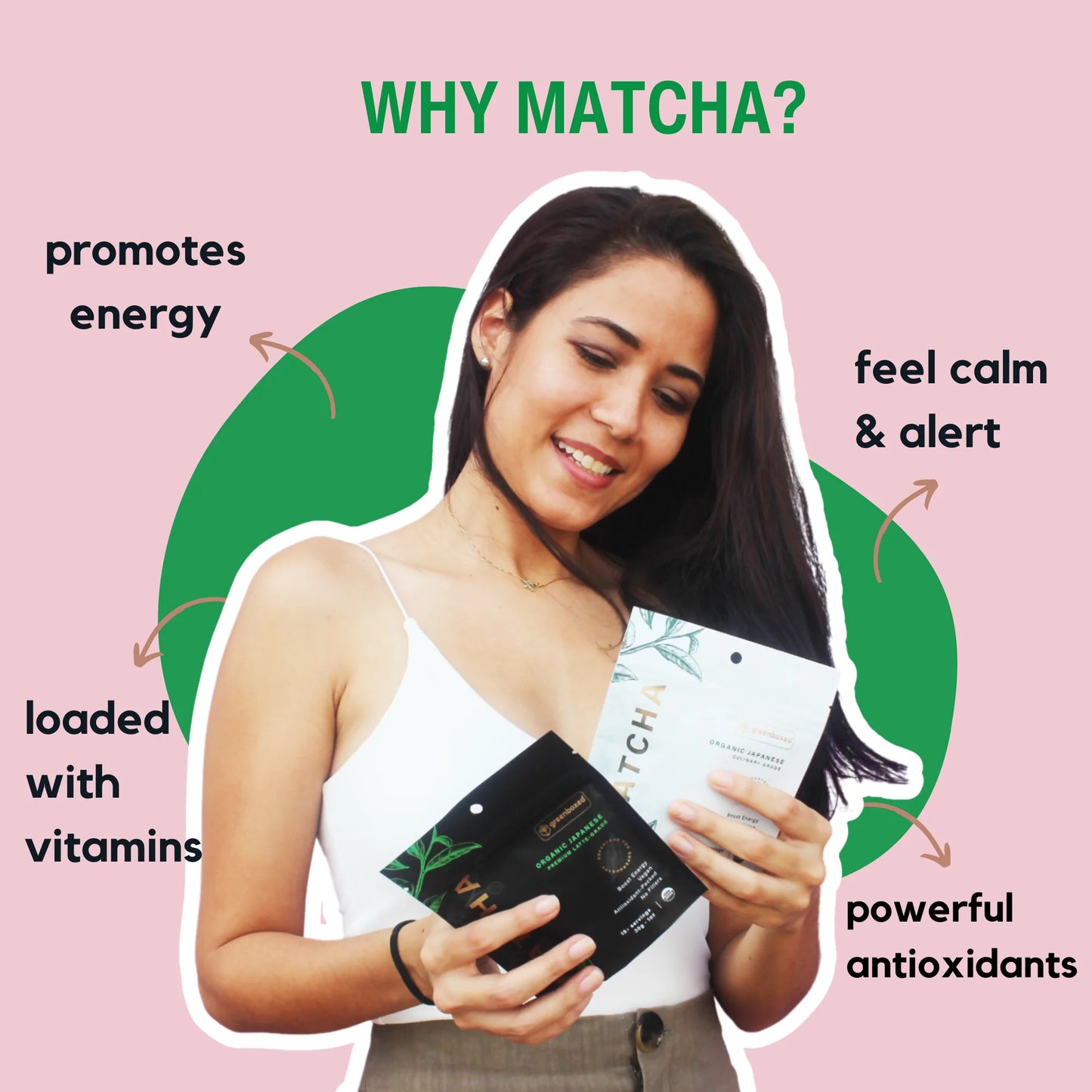 Matcha Organic Japanese Ceremonial Matcha Green Tea Powder, 1 Oz, Vegan, Naturally Caffeinated