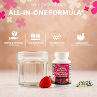 Women's Vaginal Probiotic + Prebiotics - Premium Supplements