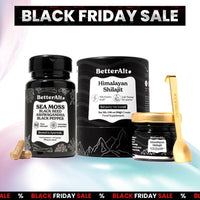 Himalayan Shilajit Sea Moss, Ashwagandha, Black Pepper - Premium Supplements
