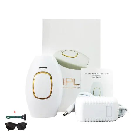 IPL 500,000 Flash Laser Hair Removal Device - Premium Supplements